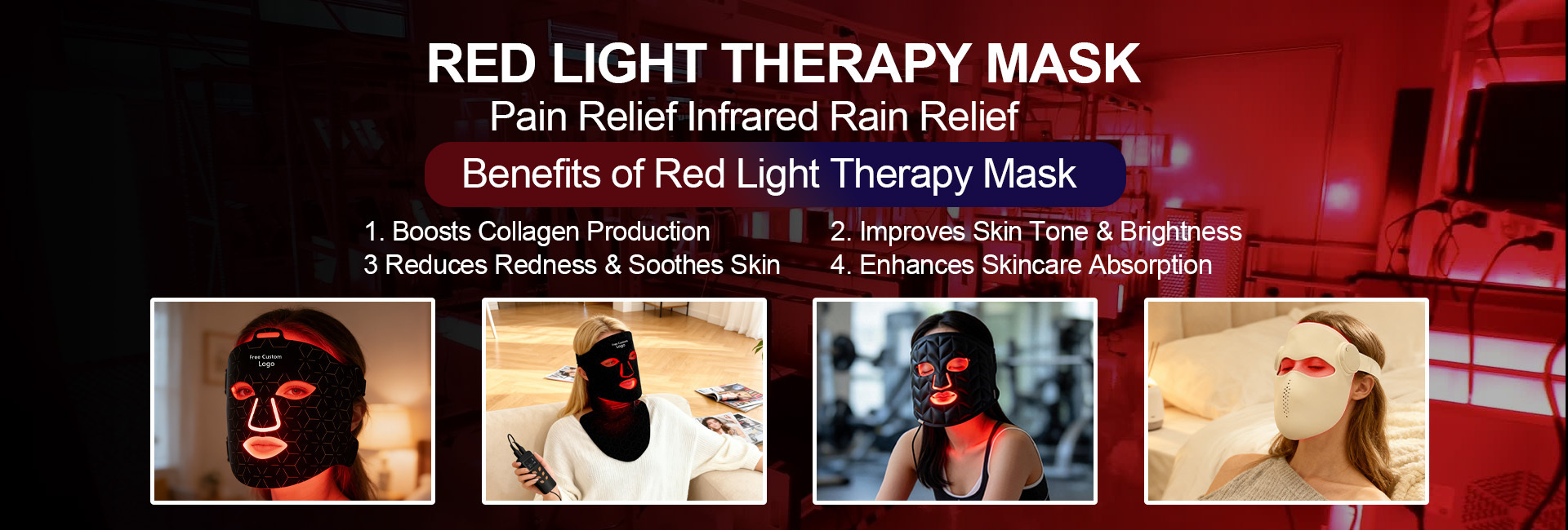 Red Light Therapy Mask