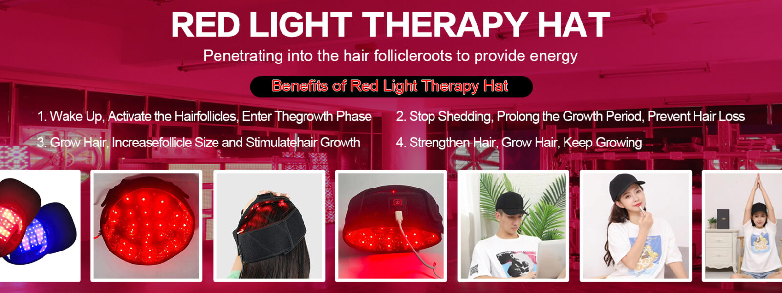 Red Light Therapy Hat