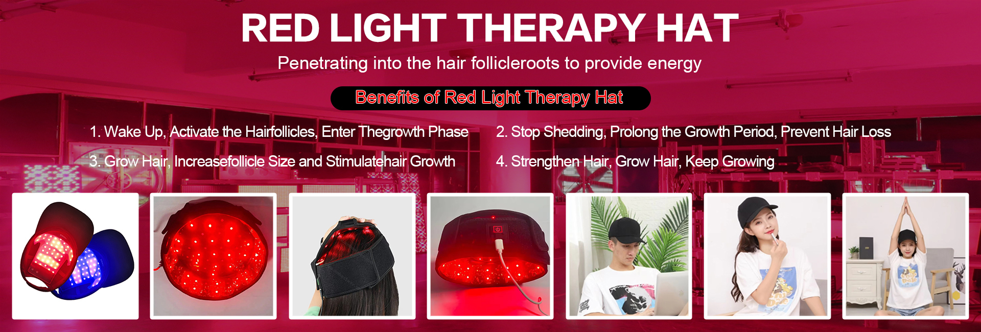 Red Light Therapy Hat